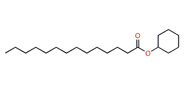 Cyclohexyl tetradecanoate